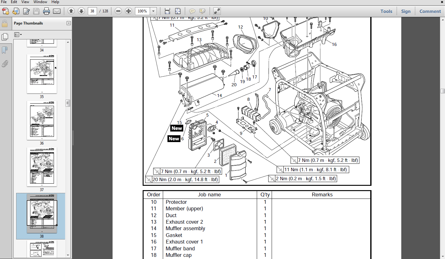 Product picture Yamaha EF4600 / EF5200 / EF6600 / YG5200 / YG6600 Generator Service Manual